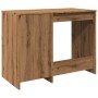 Escritorio de madera de ingeniería roble artisan 100x50x76 cm by , Desks - Ref: Foro24-856003, Price: 97,30 €, Discount: %
