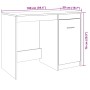 Escritorio de madera de ingeniería roble artisan 100x50x76 cm by , Desks - Ref: Foro24-856003, Price: 97,30 €, Discount: %