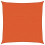 Toldo de vela cuadrado HDPE naranja 160 g/m² 4,5x4,5 m de , Sombrillas - Ref: Foro24-311662, Precio: 43,87 €, Descuento: %