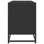 Mueble de TV madera de ingeniería y metal negro 150x35x41 cm de , Muebles TV - Ref: Foro24-848859, Precio: 102,79 €, Descuent...