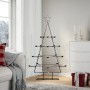 Árbol de Navidad para decoración metal negro 140 cm de , Arboles de navidad - Ref: Foro24-4018964, Precio: 69,09 €