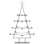 Árbol de Navidad para decoración metal negro 140 cm by , Christmas trees - Ref: Foro24-4018964, Price: 69,09 €, Discount: %