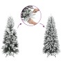 Árbol de Navidad artificial estrecho con nieve PVC y PE 120 cm by , Christmas trees - Ref: Foro24-4019685, Price: 87,08 €, Di...