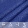 Toldo de vela HDPE azul 160 g/m² 2,5x2,5x3,5 m de , Sombrillas - Ref: Foro24-311526, Precio: 19,53 €