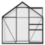 Anthrazitgraues Aluminium-Gewächshaus 2,47 m² von vidaXL, Gewächshäuser - Ref: Foro24-312065, Preis: 337,29 €, Rabatt: %
