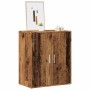 Mueble zapatero madera ingeniería madera envejecida 60x35x70 cm by , Shoe racks and shoe organizers - Ref: Foro24-856696, Pri...