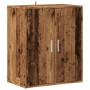 Mueble zapatero madera ingeniería madera envejecida 60x35x70 cm