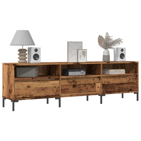 Mueble de TV madera ingeniería madera envejecida 150x30x44,5 cm by , TV Furniture - Ref: Foro24-857189, Price: 107,39 €, Disc...