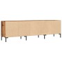 Mueble de TV madera ingeniería madera envejecida 150x30x44,5 cm by , TV Furniture - Ref: Foro24-857189, Price: 107,39 €, Disc...