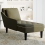 Tumbona almohada reposabrazo derecho cuero verde militar by , Daybeds - Ref: Foro24-4009859, Price: 139,67 €, Discount: %