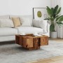 Mesa de centro madera de ingeniería envejecida 60x60x31,5 cm von , Couchtisch - Ref: Foro24-856550, Preis: 51,12 €, Rabatt: %