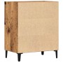 Aparador de madera de ingeniería envejecida 57x35x75 cm von , Sideboards - Ref: Foro24-856474, Preis: 66,68 €, Rabatt: %