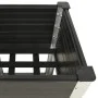 Garden growing table with shelf WPC gray 50x50x90 cm by vidaXL, Pots and planters - Ref: Foro24-149013, Price: 88,91 €, Disco...