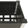 Gartentisch mit Ablage WPC grau 50x50x90 cm von vidaXL, Töpfe und Pflanzgefäße - Ref: Foro24-149013, Preis: 87,86 €, Rabatt: %