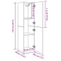 Mueble pared de TV madera ingeniería envejecida 30,5x30x110 cm von , TV-Möbel - Ref: Foro24-856398, Preis: 69,22 €, Rabatt: %