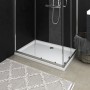 Rechteckige Duschwanne aus weißem ABS, 70 x 100 cm von vidaXL, Duschwannen - Ref: Foro24-148906, Preis: 111,91 €, Rabatt: %