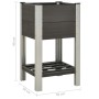 Gartentisch mit Ablage WPC grau 50x50x90 cm von vidaXL, Töpfe und Pflanzgefäße - Ref: Foro24-149013, Preis: 87,86 €, Rabatt: %
