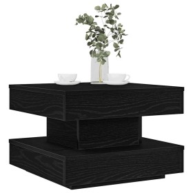 Mesa de centro giratoria 360 grados negro 50x50x34,5 cm von , Couchtisch - Ref: Foro24-858471, Preis: 61,01 €, Rabatt: %