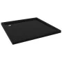 Square black ABS shower tray 90x90 cm by vidaXL, Shower trays - Ref: Foro24-148913, Price: 108,34 €, Discount: %