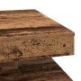 Mesa de centro giratoria 360 grados envejecida 70x70x34,5 cm von , Couchtisch - Ref: Foro24-858486, Preis: 85,58 €, Rabatt: %