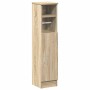 Mueble de baño con portarrollos roble Sonoma 20,5x22x90 cm by , Bathroom furniture - Ref: Foro24-858499, Price: 37,05 €, Disc...