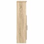 Mueble de baño con portarrollos roble Sonoma 20,5x22x90 cm by , Bathroom furniture - Ref: Foro24-858499, Price: 37,05 €, Disc...