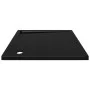 Square black ABS shower tray 90x90 cm by vidaXL, Shower trays - Ref: Foro24-148913, Price: 108,34 €, Discount: %