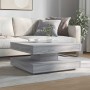 Mesa de centro giratoria 360 grados gris Sonoma 70x70x34,5 cm by , Coffee table - Ref: Foro24-858484, Price: 83,24 €, Discoun...