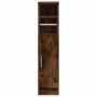 Mueble de baño con portarrollos roble ahumado 20,5x22x90 cm by , Bathroom furniture - Ref: Foro24-858501, Price: 33,58 €, Dis...