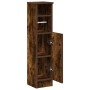 Mueble de baño con portarrollos roble ahumado 20,5x22x90 cm by , Bathroom furniture - Ref: Foro24-858501, Price: 33,58 €, Dis...