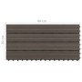 Verandafliesen 6 Stk. WPC dunkelbraun 60x30 cm 1,08 m² von vidaXL, Böden und Teppiche - Ref: Foro24-149027, Preis: 58,41 €, R...