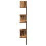 Estante de esquina de pared ingeniería envejecida 20x20x127,5cm von , Regale und Regale - Ref: Foro24-856614, Preis: 37,23 €,...
