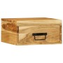 Mesitas de noche de pared 2 uds madera maciza de acacia de , Mesitas de noche - Ref: Foro24-4017457, Precio: 122,72 €, Descue...