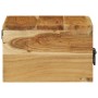 Mesitas de noche de pared 2 uds madera maciza de acacia de , Mesitas de noche - Ref: Foro24-4017457, Precio: 122,72 €, Descue...