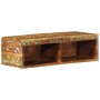 Mueble de TV de pared madera maciza reciclada 60x30x19 cm by , CD and DVD storage - Ref: Foro24-4017474, Price: 52,60 €, Disc...