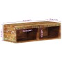 Mueble de TV de pared madera maciza reciclada 60x30x19 cm by , CD and DVD storage - Ref: Foro24-4017474, Price: 52,60 €, Disc...