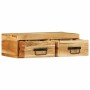 Mueble de TV de pared madera maciza de acacia 60x30x19 cm by , CD and DVD storage - Ref: Foro24-4017460, Price: 71,69 €, Disc...