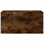Mueble de pared baño madera ingeniería roble ahumado 60x25x30cm von , Badezimmerwaschtische - Ref: Foro24-860062, Preis: 47,6...