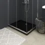 Rectangular black ABS shower tray 80x100 cm by vidaXL, Shower trays - Ref: Foro24-148912, Price: 112,45 €, Discount: %