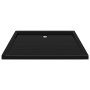 Rectangular black ABS shower tray 80x100 cm by vidaXL, Shower trays - Ref: Foro24-148912, Price: 108,55 €, Discount: %