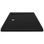Rectangular black ABS shower tray 80x100 cm by vidaXL, Shower trays - Ref: Foro24-148912, Price: 112,45 €, Discount: %
