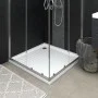 Shower tray with white ABS dots 90x90x4 cm by vidaXL, Shower trays - Ref: Foro24-148898, Price: 114,37 €, Discount: %