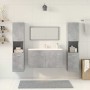 Juego muebles de baño 4 pzas madera contrachapada gris hormigón von , Badezimmermöbel - Ref: Foro24-3324875, Preis: 181,09 €,...