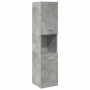 Juego muebles de baño 4 pzas madera contrachapada gris hormigón von , Badezimmermöbel - Ref: Foro24-3324875, Preis: 181,09 €,...