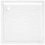 Shower tray with white ABS dots 90x90x4 cm by vidaXL, Shower trays - Ref: Foro24-148898, Price: 114,37 €, Discount: %