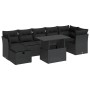 Set de sofás de jardín y cojines 8 piezas ratán sintético negro von , Gartensets - Ref: Foro24-3327785, Preis: 552,27 €, Raba...
