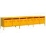 Mueble TV acero laminado en frío amarillo mostaza 202x39x43,5cm von , TV-Möbel - Ref: Foro24-3307152, Preis: 212,77 €, Rabatt: %