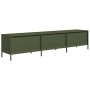 Mueble TV acero laminado en frío verde oliva 202x39x43,5 cm von , TV-Möbel - Ref: Foro24-3307159, Preis: 219,58 €, Rabatt: %