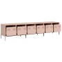 Mueble para TV acero laminado en frío rosa 202x39x43,5 cm von , TV-Möbel - Ref: Foro24-3307150, Preis: 213,17 €, Rabatt: %