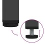 Aparador de acero laminado en frío negro 135x39x73,5 cm by , Sideboards - Ref: Foro24-3307167, Price: 213,01 €, Discount: %